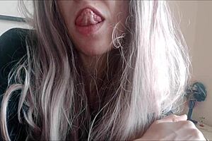 A Good Girl Shouldn't Do A Burp Like This In Her Lingerie Fetish Scene.