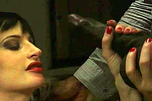 european milf bent over for big black cock drilling