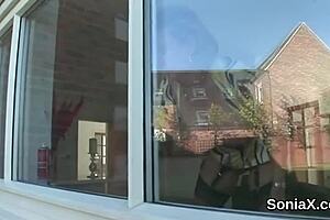 Unfaithful british mature lady sonia presents her large titties