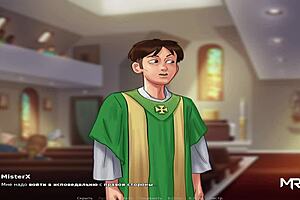 in summertime saga, mature character gives it to husband in episode e2 34