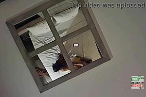 After sucking his curved dick, humiliate me with shots and spanks! Hold my hand in doggystyle 😈