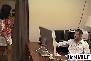 hot milf with big tits gets fucked by young man