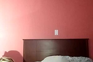 Hot slut with small tits takes big black cock in homemade couple scene