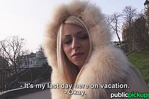 chloe lacourt picked up for public fun