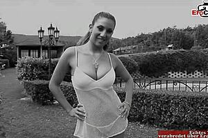 Thin Brunette Teen 18+ Enjoys Outdoor Pov Sex