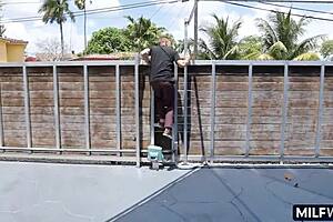 that blonde athletic cougar is cheating with me tonight.