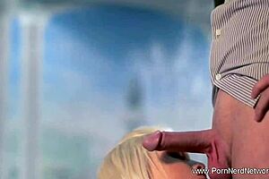 Slow Sensual CFNM Blowjob Turns Into Deepthroat Mastery. Watch Her Take It All!