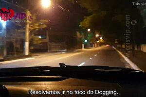 cuckold takes wife to dogging spot for group fun with cristina almeida