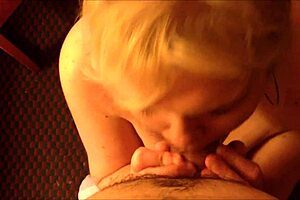 jenna jaymes on her knees giving pov blowjob to big cock