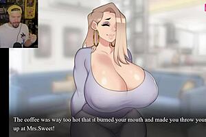 mom hooked me up with milf next door job, damn!