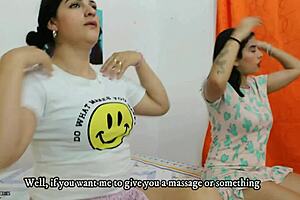 ebony milf stepmom gets horny and fucks her beautiful lesbian stepdaughter