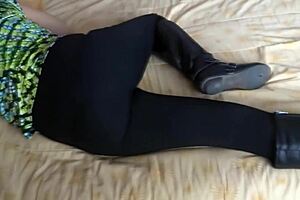 Stepson, why record me resting as a maid and cum on my face?