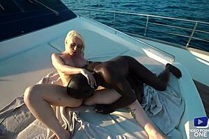 Blonde Milf Gets Fucked On A Boat With Monster Cock 😏