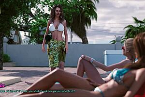 a wife and stepmother explore intimate moments in missing scenes