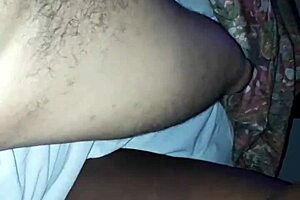 Ebony mom sucks hard dick real good with monster cock