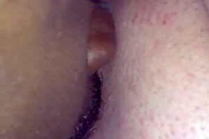 Eating that milf pussy like it's my last meal 😋, licking every bit of her sweet spot