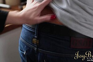 I am the househusband heating up the kitchen in this reality couple roleplay