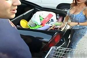 Big Boobed Mature Sucking Deeply