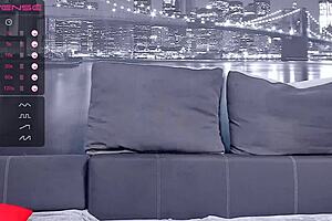 Hot sexy milf with big tits and ass uses dildo