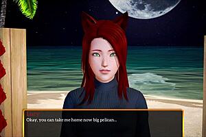 My new family 431! Big tits teen in erotic game