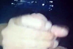 My hot step mom sucking and stroking my big cock