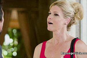 Oily Milf Masseuse Blows Clients Fat Cock In Shower Bathing Handjob Reality