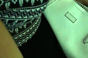 yo, harassing this curvy mature on lima streets, wild flash! 😈