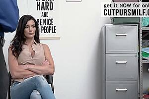 Hot Becky Bandini Feels Exposed as Shop Owner Strips Her Nude Body