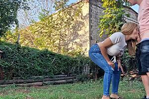 overwhelming pleasure as latina milf deepthroats my cock