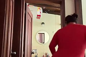 my neighbor is in the bathroom