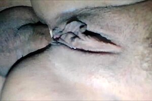 Mature wife gets big ass pumped in doggystyle creampie.