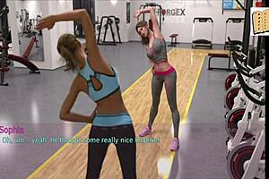 a wife and stepmother share family moments