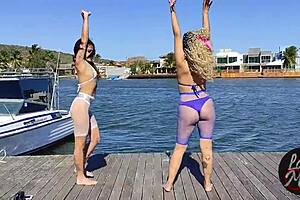 latina milf burns calories fast with a wild oral session. dancing and zumba can't compare to this hot cum blast!