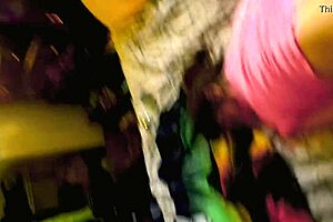 Friends enjoying a moment with a brunette teen.