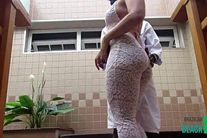 Young black guy fucks nicole dantas hard