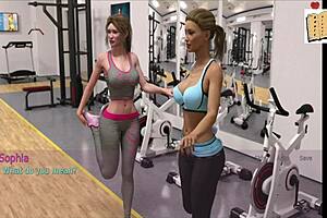 a wife and stepmother share family moments