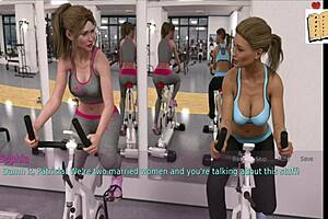 a wife and stepmother share family moments