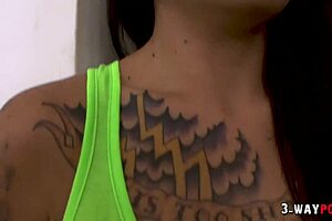 India Summer And Aria Aspen In Interracial Milf Threesome