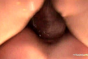 Horny Dude Bangs Two MILFs in Threesome?