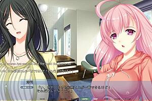 akumeru family harem route: big ass riding vs face sitting with big tits.