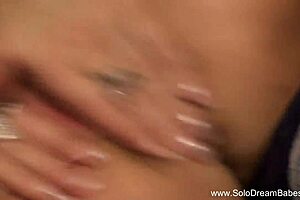 horny babe masturbates with toys, are you horny too!