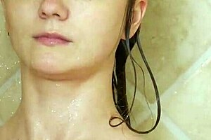 Did This Charming Brunette Model Just Shower for Casting?