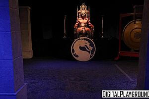 I lick her ass in Mortal Kombat parody, oops!