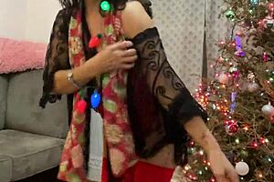 I love anna maria's christmas lingerie