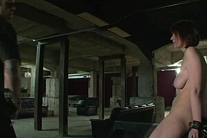 Overseas Slave Trained on Wooden Horse with Whipping Torment