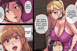 i meet my friend gyaru mom in a soapland2