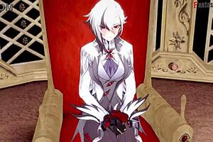 arlecchino pov promo, genshin impact milf fantasy on sheer