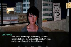 In my new family, the milf has big tits in anime style