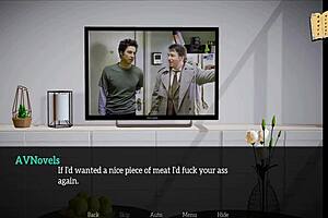 In my new family, the milf has big tits in anime style