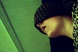 Teacher feels intense pleasure as student licks her cunt.